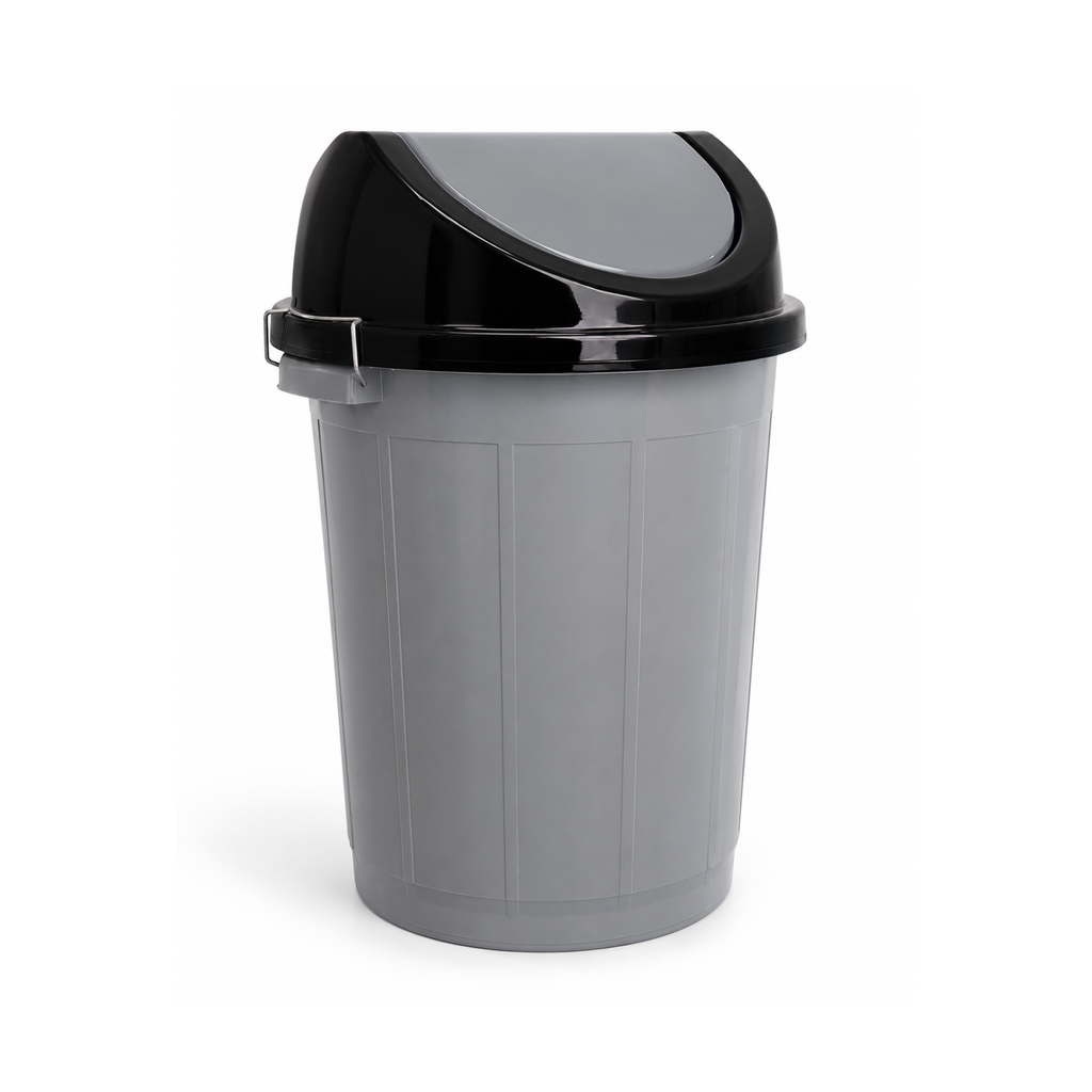 Round Dustbin 50L Swing