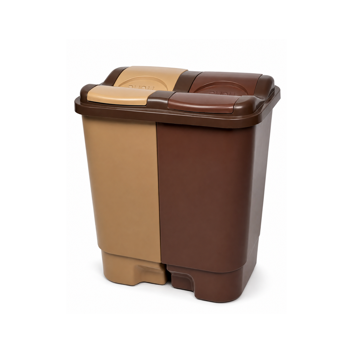 Twin Dustbin 40L Swing